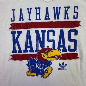 Adidas Tank Top Women's Jayhawks Large Kansas KU Sporty Athletic Racerback Sport